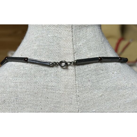 Sarah Coventry GAUCHO Necklace from 1977 Sarah Coventry Men's Necklace 18 Inches - Picture 3 of 6